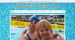 Desktop Screenshot of dumontswimclub.com